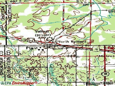 Valliant, Oklahoma (OK 74764) profile population, maps, real estate