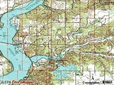 Wickliffe topographic map