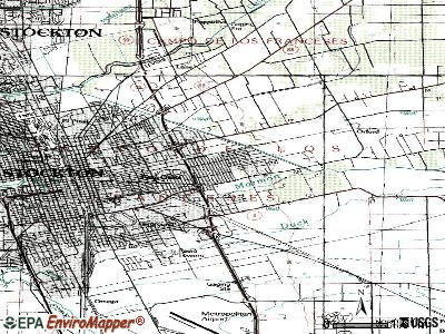 Garden Acres topographic map
