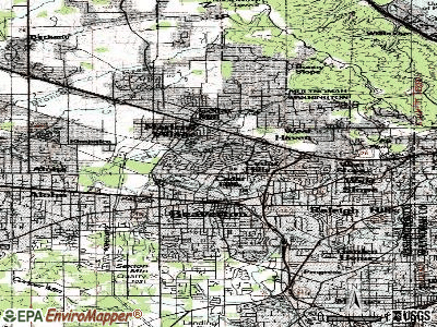 Cedar Hills topographic map