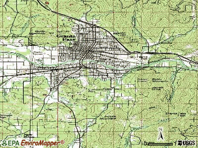 Harbeck-Fruitdale topographic map