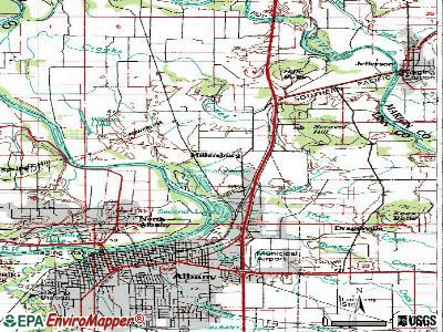 Millersburg topographic map