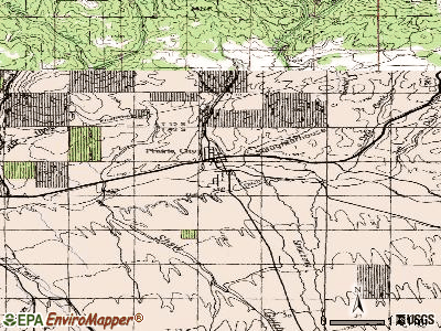 Prairie City topographic map
