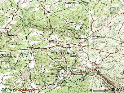 Armagh topographic map