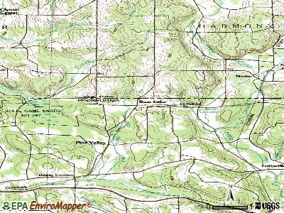 Bear Lake topographic map