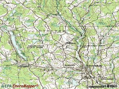 Bethany topographic map