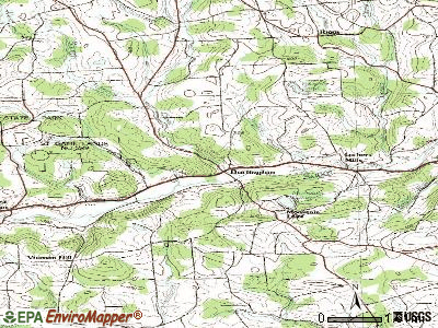 Burlington topographic map