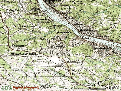 Carnot-Moon topographic map
