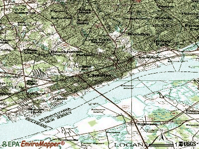Chester topographic map
