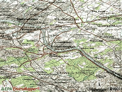 Conshohocken topographic map
