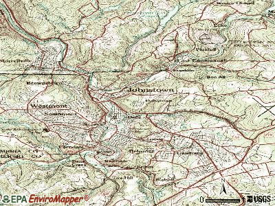 Daisytown topographic map