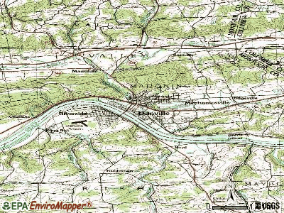 Danville, Pennsylvania (PA 17821) profile: population, maps, real