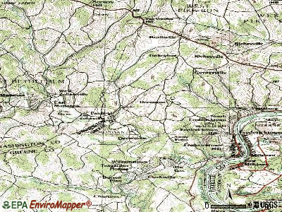 Deemston topographic map