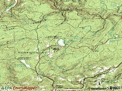 Eagles Mere topographic map