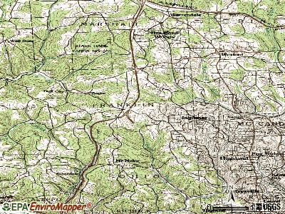 Franklin Park topographic map