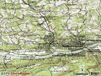 Garden View topographic map