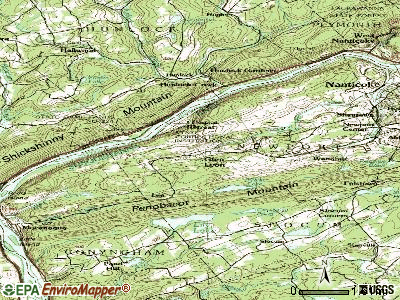 Glen Lyon topographic map