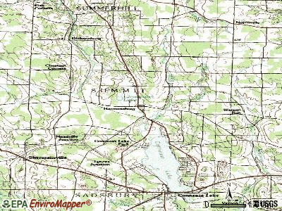 Harmonsburg topographic map