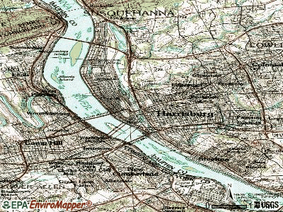 Hatboro topographic map