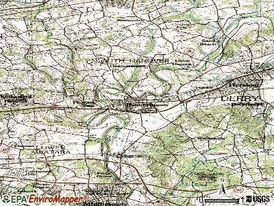 Hummelstown topographic map