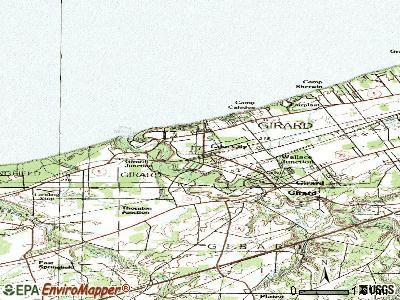 Lake City topographic map