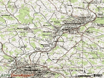 McGovern topographic map