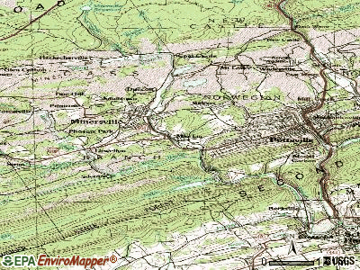 Marlin topographic map