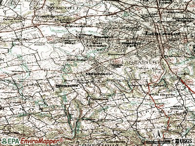 Millersville topographic map
