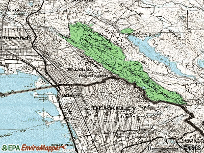 Kensington topographic map
