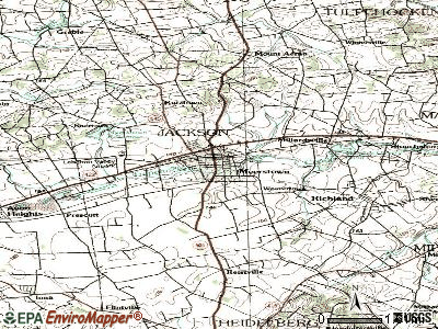 Myerstown topographic map