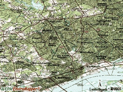 Nether Providence Township topographic map