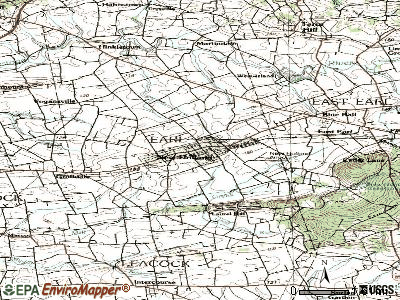 New Holland topographic map