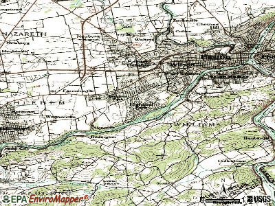 Old Orchard topographic map