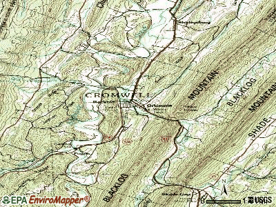 Orbisonia topographic map