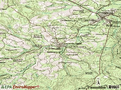 Osceola Mills topographic map