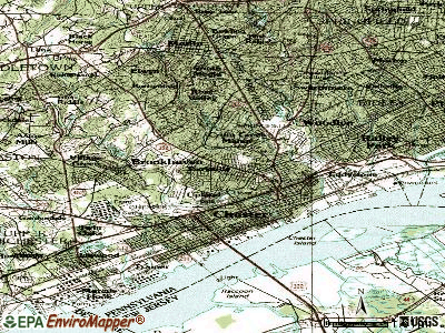 Parkside topographic map