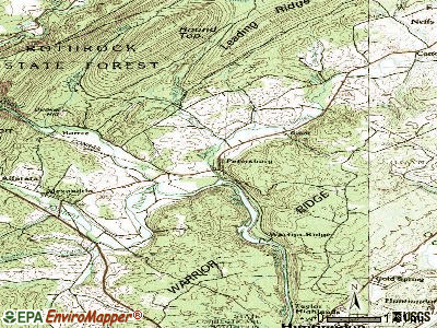 Petersburg topographic map