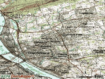 Progress topographic map