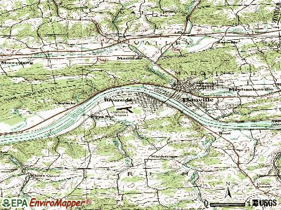 Rimersburg topographic map