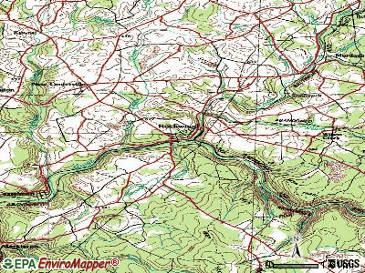 Rockwood topographic map