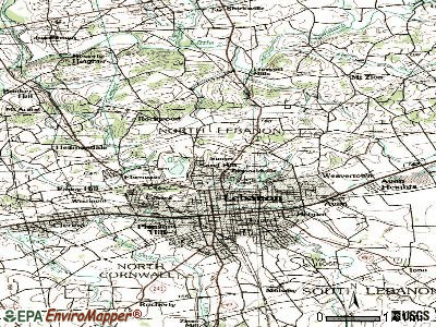Sand Hill topographic map