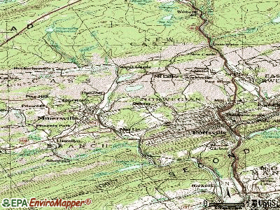 Seltzer topographic map