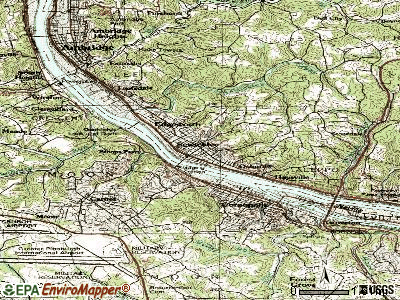 Sewickley topographic map