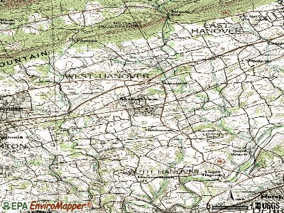 Skyline View topographic map