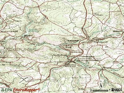 South Fork topographic map