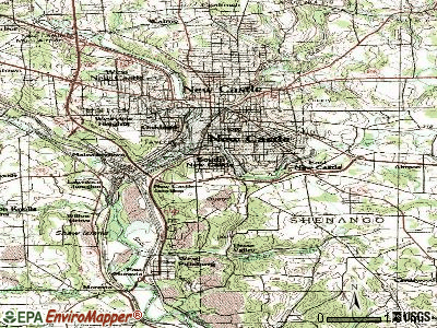 South New Castle, Pennsylvania (PA 16102) profile: population, maps