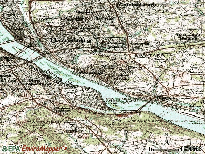 Steelton topographic map