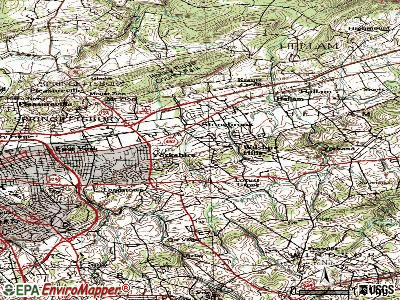 Stonybrook-Wilshire topographic map