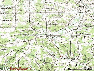 Sugar Grove topographic map