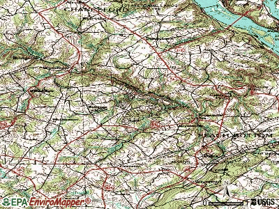 Susquehanna Trails topographic map
